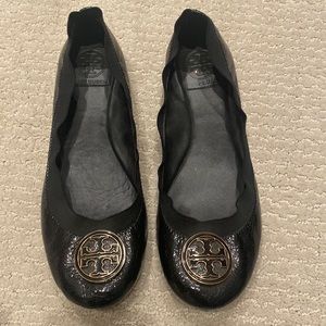 Tory Burch black flats 9.5M